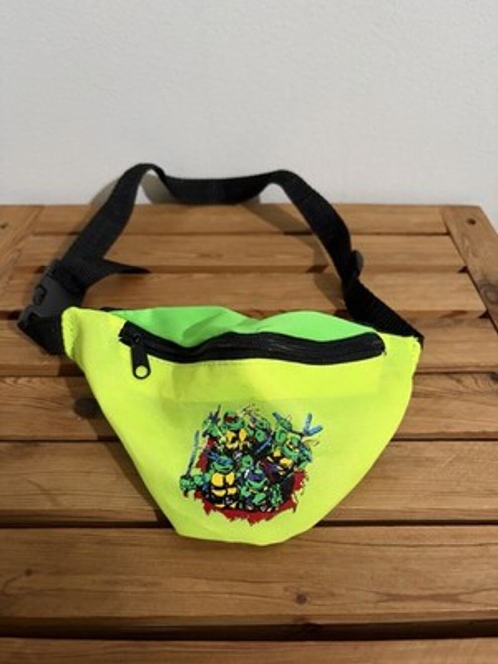 Vtg 80’s Teenage Mutant Ninja Turtles Kid Belt Bag Fanny Pack